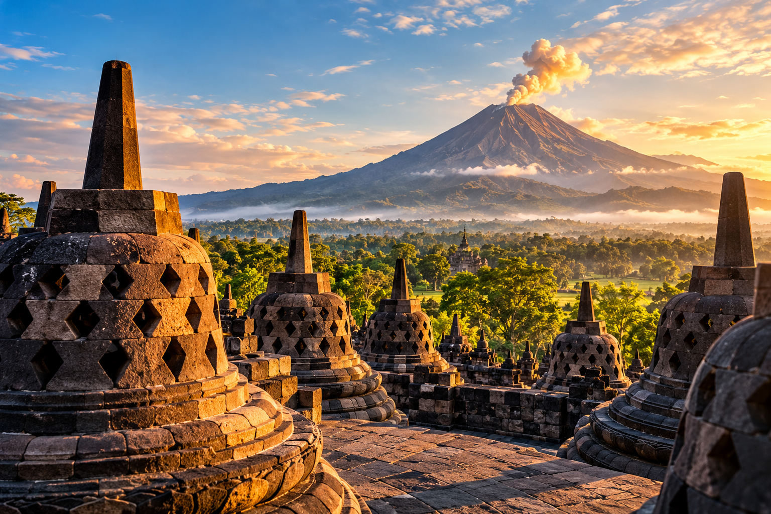 Paket Borobudur & Merapi di Magelang & Sleman