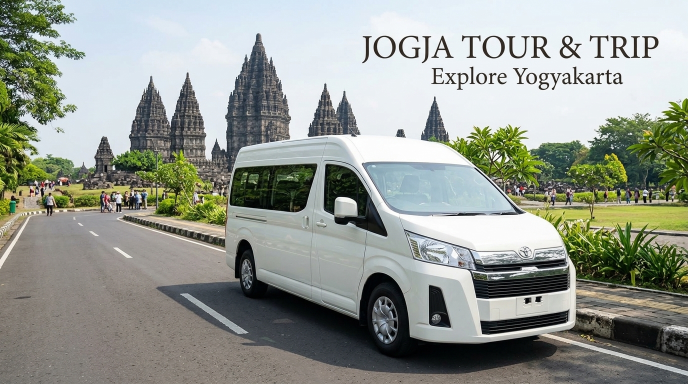 Armada Hiace untuk wisata Yogyakarta